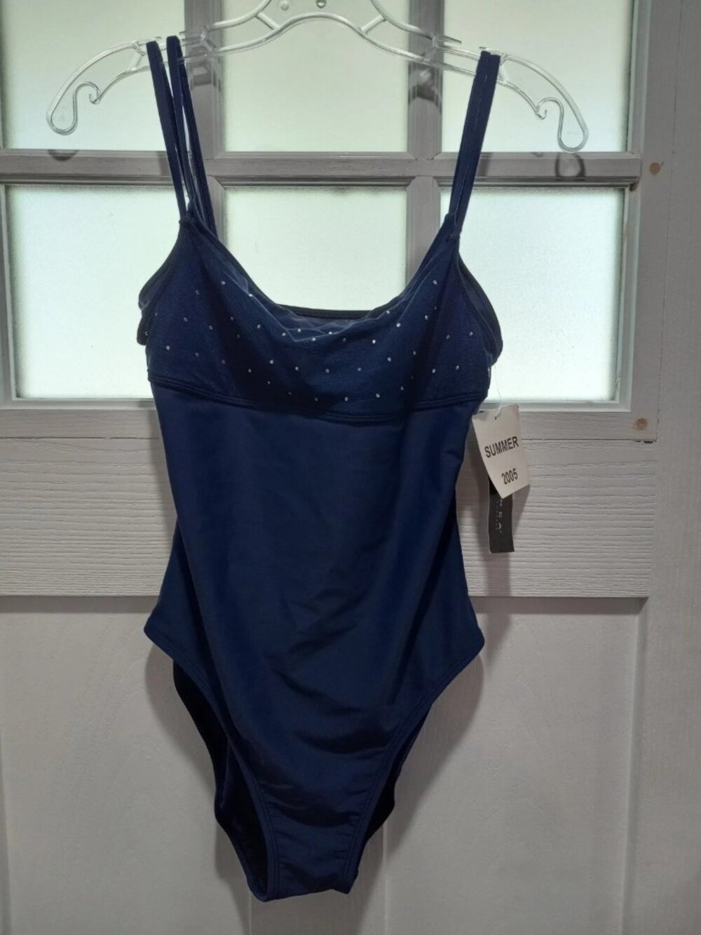 New La Blanca Women One Piece Bathing Suit Size 12